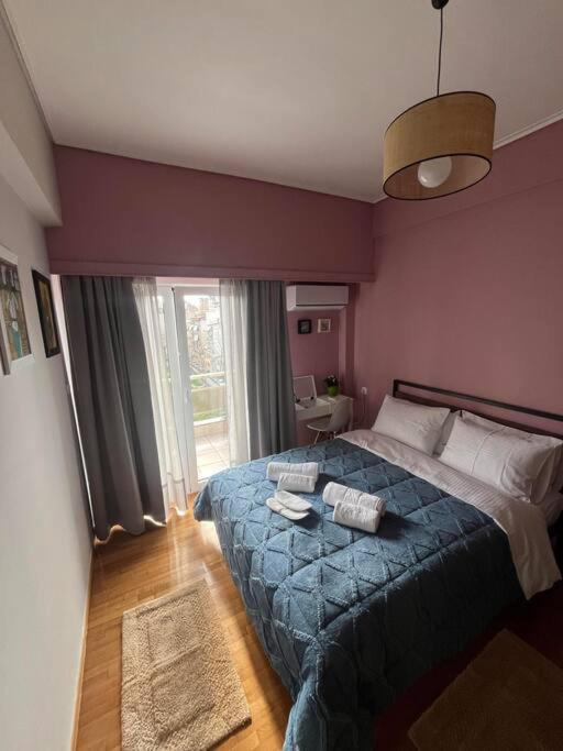 Maria'S Sunlit Apartment 比雷埃夫斯 外观 照片